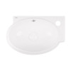 Купить Раковина Qtap Leo 430x290x140 White с донным клапаном QT11115011RW , QT11115011RW / SD00043860 , в категории Умывальники , от бренда Qtap  Интернет-магазин сантехники ✓ Лучшие цены на рынке ✓ Огромный выбор ✓ Гарантия ✓ Заходите!