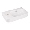 Купити Раковина Qtap Tern 450х260х155 White з донним клапаном QT17115117LW , QT17115117LW / SD00043861 , в категории Умивальники , от бренда Qtap  Інтернет-магазин сантехніки ✓ Кращі ціни на ринку ✓ Величезний вибір ✓ Гарантія ✓ Заходьте!