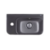 Купить Раковина Qtap Tern 450х260х155 Матово-черная с донным клапаном QT17115117LMB , QT17115117LMB / SD00043862 , в категории Умывальники , от бренда Qtap  Интернет-магазин сантехники ✓ Лучшие цены на рынке ✓ Огромный выбор ✓ Гарантия ✓ Заходите!