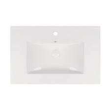 Раковина Qtap Albatross New 710x465x180 White з донним клапаном QT0111750670W
