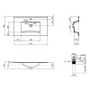 Купить Раковина Qtap Albatross New 810x470x180 White с донным клапаном QT0111750680W , QT0111750680W / SD00043874 , в категории Умывальники , от бренда Qtap  Интернет-магазин сантехники ✓ Лучшие цены на рынке ✓ Огромный выбор ✓ Гарантия ✓ Заходите!
