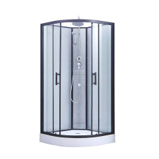 5мм фиксированное стекло прозрачное MAJĄTEK SB90x90.BLA.LOW.TR Lidz