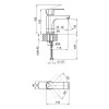 Купить Смеситель для раковины Qtap Lipno QTLIPNO1023101G Графит , QTLIPNO1023101G / SD00044008 , в категории Смесители для умывальника , от бренда Qtap  Интернет-магазин сантехники ✓ Лучшие цены на рынке ✓ Огромный выбор ✓ Гарантия ✓ Заходите!