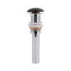 Купить Нижний клапан для раковины Qtap PU03 70х70х227.5 Матово-черный , QT066PU03MB / SD00044165 , в категории Донные клапана и клик-клаки , от бренда Qtap  Интернет-магазин сантехники ✓ Лучшие цены на рынке ✓ Огромный выбор ✓ Гарантия ✓ Заходите!