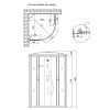 Купить Двери из закаленного стекла толщиной 4 мм, тонированные TANI SB90x90.SAT.HIGH.GR ,  / SD00044314 , в категории Комплектующие к душевым кабинам , от бренда Lidz  Интернет-магазин сантехники ✓ Лучшие цены на рынке ✓ Огромный выбор ✓ Гарантия ✓ Заходи