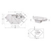 Купить Кухонна мийка з додатковою чашею Lidz 1000x500/225 WHI-01 (LIDZWHI011000500225) , LIDZWHI011000500225 / SD00044511 , в категории Кухонные мойки из камня , от бренда Lidz  Интернет-магазин сантехники ✓ Лучшие цены на рынке ✓ Огромный выбор ✓ Гаранти