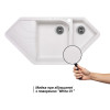 Купить Кухонна мийка з додатковою чашею Lidz 1000x500/225 WHI-01 (LIDZWHI011000500225) , LIDZWHI011000500225 / SD00044511 , в категории Кухонные мойки из камня , от бренда Lidz  Интернет-магазин сантехники ✓ Лучшие цены на рынке ✓ Огромный выбор ✓ Гаранти