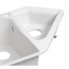 Купить Кухонна мийка з додатковою чашею Lidz 1000x500/225 WHI-01 (LIDZWHI011000500225) , LIDZWHI011000500225 / SD00044511 , в категории Кухонные мойки из камня , от бренда Lidz  Интернет-магазин сантехники ✓ Лучшие цены на рынке ✓ Огромный выбор ✓ Гаранти