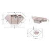Купить Кухонна мийка з додатковою чашею Lidz 1000x500/225 COL-06 (LIDZCOL061000500225) , LIDZCOL061000500225 / SD00044512 , в категории Кухонные мойки из камня , от бренда Lidz  Интернет-магазин сантехники ✓ Лучшие цены на рынке ✓ Огромный выбор ✓ Гаранти