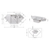 Купить Кухонна мийка з додатковою чашею Lidz 1000x500/225 GRA-09 (LIDZGRA091000500225) , LIDZGRA091000500225 / SD00044513 , в категории Кухонные мойки из камня , от бренда Lidz  Интернет-магазин сантехники ✓ Лучшие цены на рынке ✓ Огромный выбор ✓ Гаранти
