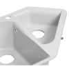 Купить Кухонна мийка з додатковою чашею Lidz 1000x500/225 GRA-09 (LIDZGRA091000500225) , LIDZGRA091000500225 / SD00044513 , в категории Кухонные мойки из камня , от бренда Lidz  Интернет-магазин сантехники ✓ Лучшие цены на рынке ✓ Огромный выбор ✓ Гаранти