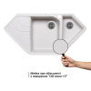 Купити Кухонна мийка з додатковою чашею Lidz 1000x500/225 STO-10 (LIDZSTO101000500225) , LIDZSTO101000500225 / SD00044514 , в категории Кухонні мийки з каменю , от бренда Lidz  Інтернет-магазин сантехніки ✓ Кращі ціни на ринку ✓ Величезний вибір ✓ Гаранті