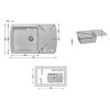 Купить Кухонна мийка Lidz 770х490/200 STO-10 (LIDZSTO10770490200) , LIDZSTO10770490200 / SD00044525 , в категории Кухонные мойки из камня , от бренда Lidz  Интернет-магазин сантехники ✓ Лучшие цены на рынке ✓ Огромный выбор ✓ Гарантия ✓ Заходите!