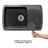 Купити Кухонна мийка Lidz 770х490/200 BLM-14 (LIDZBLM14770490200) , LIDZBLM14770490200 / SD00044527 , в категории Кухонні мийки з каменю , от бренда Lidz  Інтернет-магазин сантехніки ✓ Кращі ціни на ринку ✓ Величезний вибір ✓ Гарантія ✓ Заходьте!
