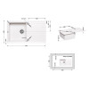 Купить Кухонна мийка Lidz 860х500/240 WHI-01 (LIDZWHI01860500240) , LIDZWHI01860500240 / SD00044530 , в категории Кухонные мойки из камня , от бренда Lidz  Интернет-магазин сантехники ✓ Лучшие цены на рынке ✓ Огромный выбор ✓ Гарантия ✓ Заходите!