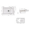 Купить Кухонна мийка Lidz 781x510/200 STO-10 (LIDZSTO10781510200) , LIDZSTO10781510200 / SD00044541 , в категории Кухонные мойки из камня , от бренда Lidz  Интернет-магазин сантехники ✓ Лучшие цены на рынке ✓ Огромный выбор ✓ Гарантия ✓ Заходите!