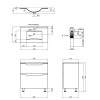 Купити Комплект Qtap Scorpio 810х825х460 White тумба підлогова + раковина урізна  QT1471TNВ8013080CW , QT1471TNВ8013080CW / SD00044572 , в категории Шафи під умивальник , от бренда Qtap  Інтернет-магазин сантехніки ✓ Кращі ціни на ринку ✓ Величезний вибір