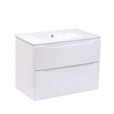 Набор Qtap Scorpio 810х585х460 White подвесной + раковина углубленная QT1472TPВ8013080CW