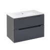 Купить Комплект Qtap Scorpio 810х585х460 Графит подвесной + раковина углубленная QT1472TPВ8023080CG , QT1472TPВ8023080CG / SD00044574 , в категории Шкафы под умывальник , от бренда Qtap  Интернет-магазин сантехники ✓ Лучшие цены на рынке ✓ Огромный выбор 