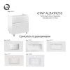 Купити Тумба підлогова Qtap Albatross 810х825х460 White QT0173TN800DW , QT0173TN800DW / SD00044831 , в категории Шафи під умивальник , от бренда Qtap  Інтернет-магазин сантехніки ✓ Кращі ціни на ринку ✓ Величезний вибір ✓ Гарантія ✓ Заходьте!