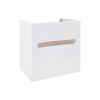 Купити Тумба підвісна Qtap Virgo 600х580х437 White/Whitish oak QT1874TPА601W , QT1874TPА601WWO / SD00045054 , в категории Шафи під умивальник , от бренда Qtap  Інтернет-магазин сантехніки ✓ Кращі ціни на ринку ✓ Величезний вибір ✓ Гарантія ✓ Заходьте!