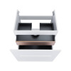 Купити Тумба підвісна Qtap Virgo 600х580х437 White/Whitish oak QT1874TPА601W , QT1874TPА601WWO / SD00045054 , в категории Шафи під умивальник , от бренда Qtap  Інтернет-магазин сантехніки ✓ Кращі ціни на ринку ✓ Величезний вибір ✓ Гарантія ✓ Заходьте!