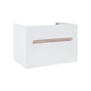 Купить Тумба подвесная Qtap Virgo 800х580х437 White/Whitish oak QT1874TPА801W , QT1874TPА801WWO / SD00045057 , в категории Шкафы под умывальник , от бренда Qtap  Интернет-магазин сантехники ✓ Лучшие цены на рынке ✓ Огромный выбор ✓ Гарантия ✓ Заходите!