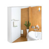 Купити Дзеркальна шафа підвісна Qtap Scorpio 600х600х145 White QT1477ZP601W , QT1477ZP651W / SD00045060 , в категории Дзеркала у ванну , от бренда Qtap  Інтернет-магазин сантехніки ✓ Кращі ціни на ринку ✓ Величезний вибір ✓ Гарантія ✓ Заходьте!