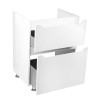 Купити Тумба підлогова Qtap Scorpio 605х825х460 White QT1473TNВ601W , QT1473TNВ601W / SD00045062 , в категории Шафи під умивальник , от бренда Qtap  Інтернет-магазин сантехніки ✓ Кращі ціни на ринку ✓ Величезний вибір ✓ Гарантія ✓ Заходьте!