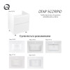 Купити Тумба підлогова Qtap Scorpio 605х825х460 White QT1473TNВ601W , QT1473TNВ601W / SD00045062 , в категории Шафи під умивальник , от бренда Qtap  Інтернет-магазин сантехніки ✓ Кращі ціни на ринку ✓ Величезний вибір ✓ Гарантія ✓ Заходьте!