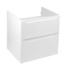 Купить Тумба подвесная Qtap Scorpio 605х585х460 White QT1474TPВ601W , QT1474TPВ601W / SD00045064 , в категории Шкафы под умывальник , от бренда Qtap  Интернет-магазин сантехники ✓ Лучшие цены на рынке ✓ Огромный выбор ✓ Гарантия ✓ Заходите!