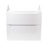 Купить Тумба подвесная Qtap Scorpio 710х585х460 White QT1474TPВ701W , QT1474TPВ701W / SD00045065 , в категории Шкафы под умывальник , от бренда Qtap  Интернет-магазин сантехники ✓ Лучшие цены на рынке ✓ Огромный выбор ✓ Гарантия ✓ Заходите!