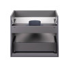 Купити Тумба підвісна Qtap Scorpio 710х585х460 Graphite QT1474TPВ702G , QT1474TPВ702G / SD00045067 , в категории Шафи під умивальник , от бренда Qtap  Інтернет-магазин сантехніки ✓ Кращі ціни на ринку ✓ Величезний вибір ✓ Гарантія ✓ Заходьте!