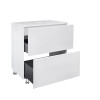 Купити Тумба підлогова Qtap Tern 600х616х469 White зі стільницею QT1780TNL601W , QT1780TNL601W / SD00045069 , в категории Шафи під умивальник , от бренда Qtap  Інтернет-магазин сантехніки ✓ Кращі ціни на ринку ✓ Величезний вибір ✓ Гарантія ✓ Заходьте!