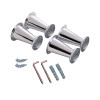 Купить Тумба напольная Qtap Tern 700х616х469 White с столешницей QT1780TNL701W , QT1780TNL701W / SD00045070 , в категории Шкафы под умывальник , от бренда Qtap  Интернет-магазин сантехники ✓ Лучшие цены на рынке ✓ Огромный выбор ✓ Гарантия ✓ Заходите!