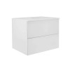 Купити Тумба підвісна Qtap Tern 600х476х469 White зі стільницею QT1779TPL601W , QT1779TPL601W / SD00045072 , в категории Шафи під умивальник , от бренда Qtap  Інтернет-магазин сантехніки ✓ Кращі ціни на ринку ✓ Величезний вибір ✓ Гарантія ✓ Заходьте!