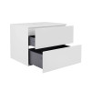Купити Тумба підвісна Qtap Tern 600х476х469 White зі стільницею QT1779TPL601W , QT1779TPL601W / SD00045072 , в категории Шафи під умивальник , от бренда Qtap  Інтернет-магазин сантехніки ✓ Кращі ціни на ринку ✓ Величезний вибір ✓ Гарантія ✓ Заходьте!