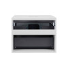 Купити Тумба підвісна Qtap Tern 600х476х469 White зі стільницею QT1779TPL601W , QT1779TPL601W / SD00045072 , в категории Шафи під умивальник , от бренда Qtap  Інтернет-магазин сантехніки ✓ Кращі ціни на ринку ✓ Величезний вибір ✓ Гарантія ✓ Заходьте!