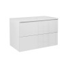 Купити Тумба підвісна Qtap Tern 700х476х469 White зі стільницею QT1779TPL701W , QT1779TPL701W / SD00045073 , в категории Шафи під умивальник , от бренда Qtap  Інтернет-магазин сантехніки ✓ Кращі ціни на ринку ✓ Величезний вибір ✓ Гарантія ✓ Заходьте!