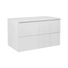 Купить Тумба подвесная Qtap Tern 800х476х469 White с столешницей QT1779TPL801W , QT1779TPL801W / SD00045074 , в категории Шкафы под умывальник , от бренда Qtap  Интернет-магазин сантехники ✓ Лучшие цены на рынке ✓ Огромный выбор ✓ Гарантия ✓ Заходите!