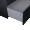 Купить Тумба напольная Qtap Tern 600х616х469 матово-черная с столешницей QT1780TNL602MB , QT1780TNL602MB / SD00045075 , в категории Шкафы под умывальник , от бренда Qtap  Интернет-магазин сантехники ✓ Лучшие цены на рынке ✓ Огромный выбор ✓ Гарантия ✓ Зах