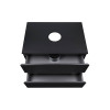 Купити Тумба підлогова Qtap Tern 700х616х469 Matt black зі стільницею QT1780TNL702MB , QT1780TNL702MB / SD00045077 , в категории Шафи під умивальник , от бренда Qtap  Інтернет-магазин сантехніки ✓ Кращі ціни на ринку ✓ Величезний вибір ✓ Гарантія ✓ Заходь