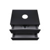 Купити Тумба підвісна Qtap Tern 700х476х469 Matt black зі стільницею QT1779TPL702MB , QT1779TPL702MB / SD00045078 , в категории Шафи під умивальник , от бренда Qtap  Інтернет-магазин сантехніки ✓ Кращі ціни на ринку ✓ Величезний вибір ✓ Гарантія ✓ Заходьт