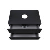 Купити Тумба підлогова Qtap Tern 800х476х469 Matt black зі стільницею QT1780TNL802MB , QT1780TNL802MB / SD00045079 , в категории Шафи під умивальник , от бренда Qtap  Інтернет-магазин сантехніки ✓ Кращі ціни на ринку ✓ Величезний вибір ✓ Гарантія ✓ Заходь