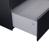 Купить Тумба подвесная Qtap Tern 800х476х469 матово-черная с столешницей QT1779TPL802MB , QT1779TPL802MB / SD00045080 , в категории Шкафы под умывальник , от бренда Qtap  Интернет-магазин сантехники ✓ Лучшие цены на рынке ✓ Огромный выбор ✓ Гарантия ✓ Зах