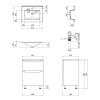 Купити Комплект Qtap Scorpio 605х825х460 White тумба підлогова + раковина урізна  QT1471TNВ6013060CW , QT1471TNВ6013060CW / SD00045088 , в категории Шафи під умивальник , от бренда Qtap  Інтернет-магазин сантехніки ✓ Кращі ціни на ринку ✓ Величезний вибір