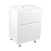 Купити Комплект Qtap Scorpio 605х825х460 White тумба підлогова + раковина урізна  QT1471TNВ6013060CW , QT1471TNВ6013060CW / SD00045088 , в категории Шафи під умивальник , от бренда Qtap  Інтернет-магазин сантехніки ✓ Кращі ціни на ринку ✓ Величезний вибір