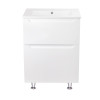 Купити Комплект Qtap Scorpio 605х825х460 White тумба підлогова + раковина урізна  QT1471TNВ6013060CW , QT1471TNВ6013060CW / SD00045088 , в категории Шафи під умивальник , от бренда Qtap  Інтернет-магазин сантехніки ✓ Кращі ціни на ринку ✓ Величезний вибір