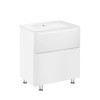 Купити Комплект Qtap Scorpio 710х825х460 White тумба підлогова + раковина урізна Qtap Scorpio QT1471TNВ7013070CW , QT1471TNВ7013070CW / SD00045089 , в категории Шафи під умивальник , от бренда Qtap  Інтернет-магазин сантехніки ✓ Кращі ціни на ринку ✓ Вели