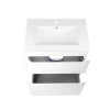 Купити Комплект Qtap Scorpio 710х825х460 White тумба підлогова + раковина урізна Qtap Scorpio QT1471TNВ7013070CW , QT1471TNВ7013070CW / SD00045089 , в категории Шафи під умивальник , от бренда Qtap  Інтернет-магазин сантехніки ✓ Кращі ціни на ринку ✓ Вели